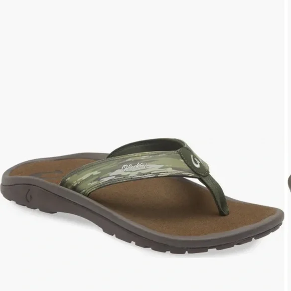 OluKai | Shoes | Olukai Mens Ohana Pai Green Camouflage Camo  display picture 3